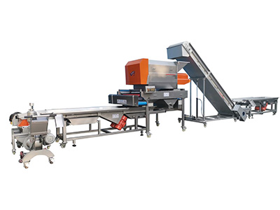 山东转筒式葡萄脱粒生产线